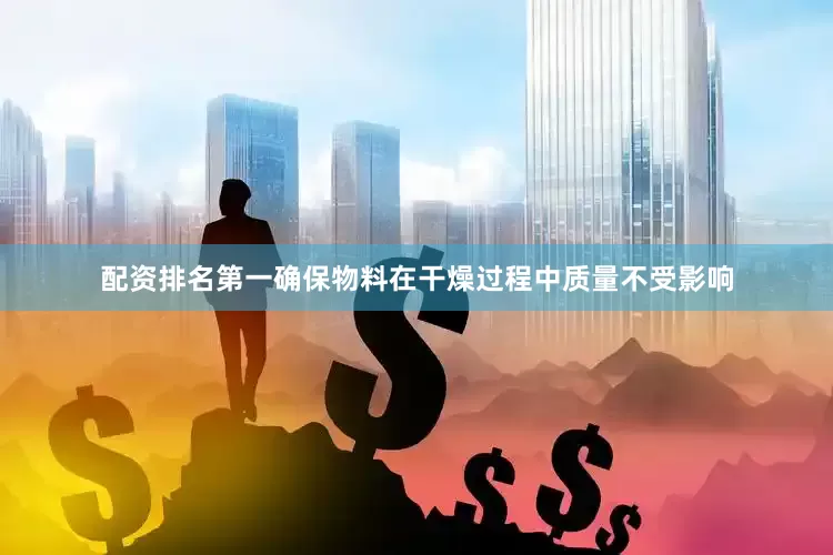 配资排名第一确保物料在干燥过程中质量不受影响